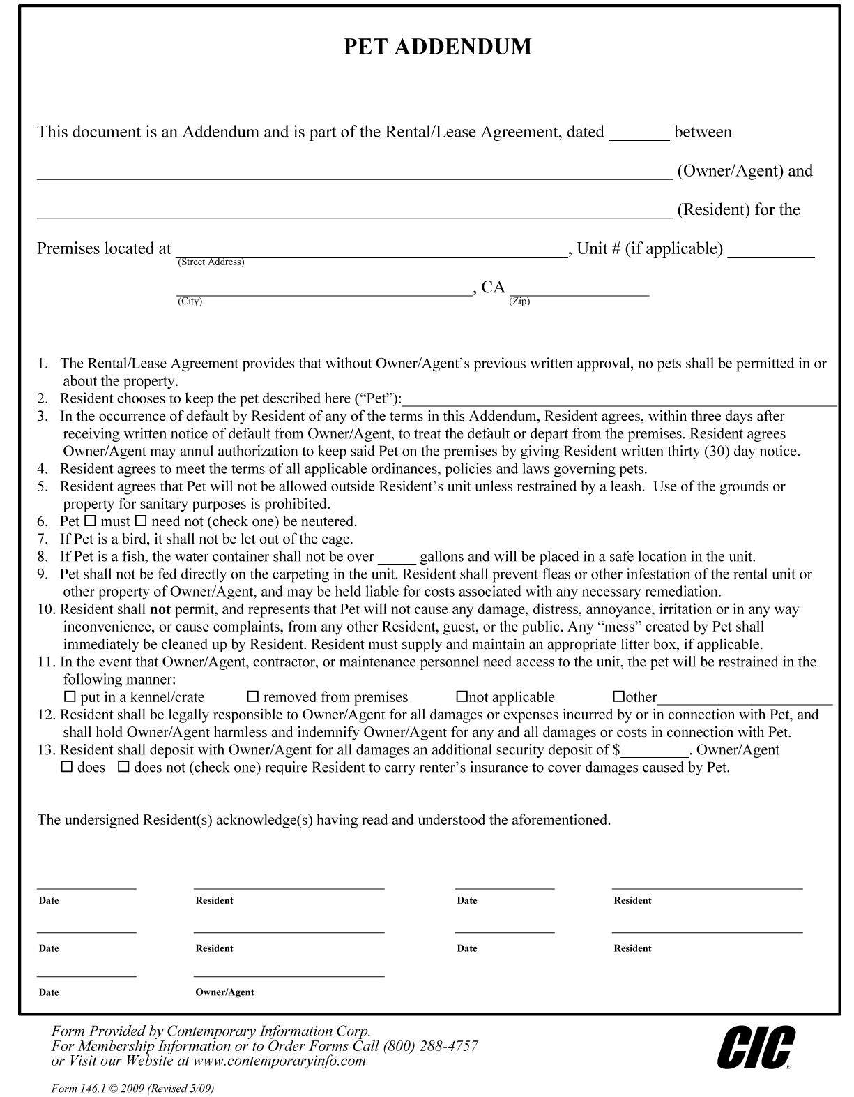 Simple Employment Contract Template Free